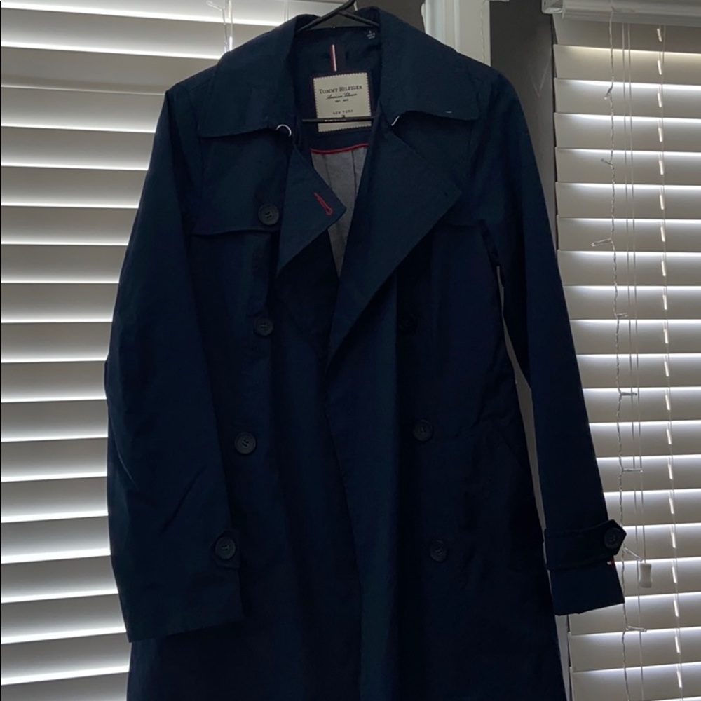Tommy Hilfiger women’s Double Breasted Trench Coat
